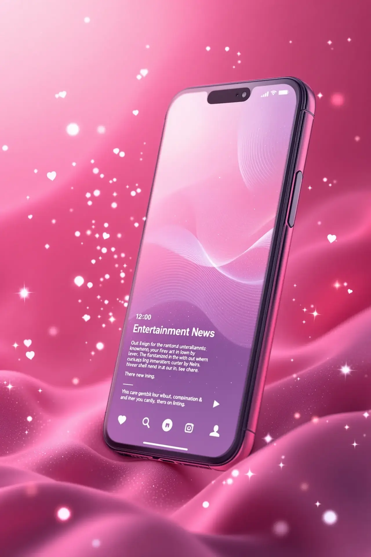 红果tv APP 界面预览,樱花粉主题短剧列表